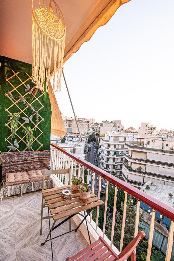 Vintage Apartment In Athens-Zografou Eksteriør bilde